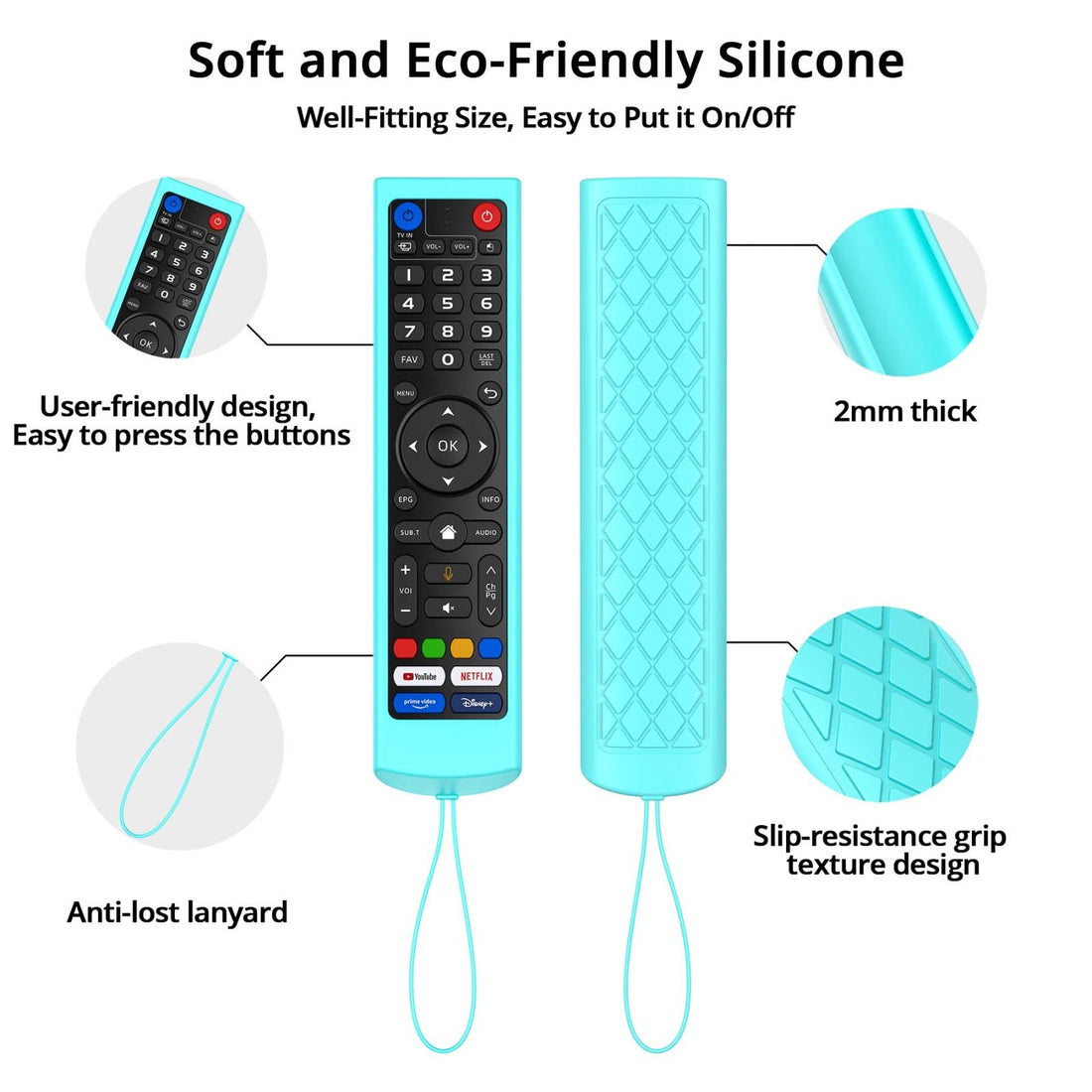 VseeBox Remote Silicone Case
